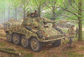 DML SdKfz234/2 Puma Tank (Premium Edition) Plastic Model Military Vehicle Kit 1/35 Scale #6943