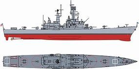 USS Arkansas CGN41 Nuclear Guided Missile Cruiser