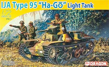 DML IJA Type 95 Ha Light Tank Philippines 1942 Plastic Model Military Tank Kit 1/72 #7394