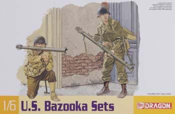 DML Bazooka Set M1 & M9 Plastic Model Military Weapons Kit 1/6 Scale #75008