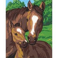 Dimensions Pony & Mother Paint By Number Kit #91119