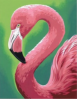 Dimensions Flamingo Fun (11x14) Paint By Number Kit #91677