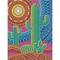 Dimensions Cactus Dots 9x12