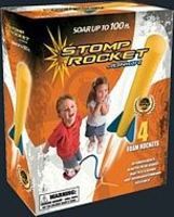 D&L Junior Stomp Rocket Set (4 rockets, stand, stomp pad)