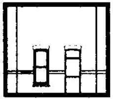 Design-Preservation Street Level Rectangular Entry HO Scale Model Railroad Building Accessory #30131