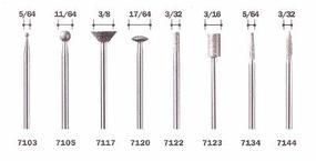 3/32'' Diamond Cylinder Point (3/32'' shank)