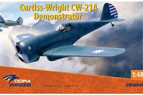 Dora 1/48 Dora Wings Curtiss-Wright CW-21a