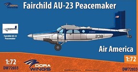 Dora Fairchild AU23 Pacemaker Air America Aircraft Plastic Model Airplane Kit 1/72 Scale #72033