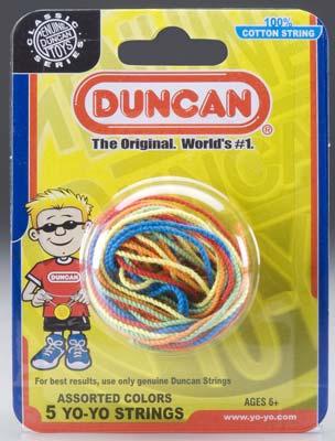 Duncan Multi-Colored String 5-Pack Yo-Yo Toy #3276mc