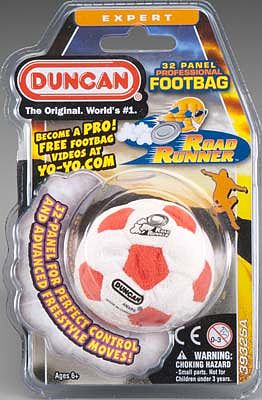 Duncan Roadrunner 32 Panel FootBag Novelty Toy #3932sa