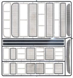 Detail-Master Stock Car Grilles Monte Carlo Plastic Model Vehicle Accessory Kit 1/24-1/25 Scale #2466
