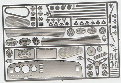 Detail-Master VW Superbug Gasser Details for AMT Plastic Model Vehicle Accessory 1/24-1/25 Scale #6001