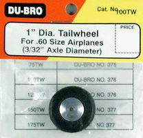Du-bro 1'' Dia. Tailwheel (.60 Size Airplanes) (1)