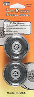 Du-bro 2'' Dia. Treaded Surface Wheels (2)