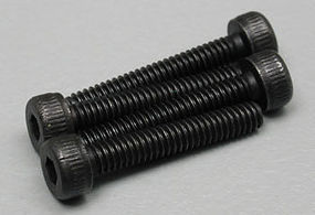 Du-bro 2.0mm x 12 Socket Head Cap Screws (4/pkg)