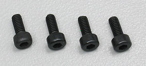 Du-bro 2.5mm x 6 Socket Head Cap Screws (4/pkg)