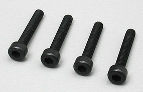 Du-bro 2.5mm x 15 Socket Head Cap Screws (4/pkg)