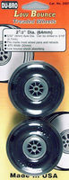 Du-bro 2-1/2'' Dia. Treaded Surface Wheels (2)