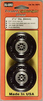 Du-bro 2-1/2'' Dia. Treaded Lightweight Wheel (2)