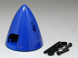 Du-bro (bulk of 3) 2-1/4'' Spinner Blue (QTY/PKG- 1 )