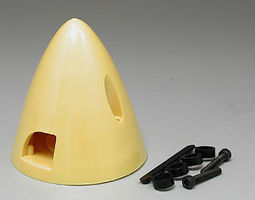 Du-bro (bulk of 3) 2-1/2'' Spinner Yellow (QTY/PKG- 1 )