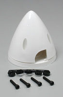 Du-bro (bulk of 3) 2-3/4'' Spinner White (QTY/PKG- 1 )