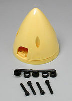 Du-bro (bulk of 3) 2-3/4'' Spinner Yellow (QTY/PKG- 1 )