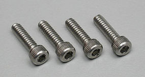 Du-bro 6-32 x 1/2 Stainless Steel Socket Head Cap Screws (4/pkg)
