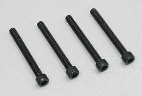 Du-bro 2-56 x 3/4'' Socket Head Cap Screws (QTY/PKG- 4 )