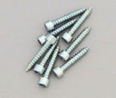 Du-bro (bulk of 6) No. 2 x 1/2'' Socket Head Sheet Metal Screws (QTY/PKG- 8 )