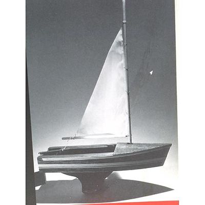 Dumas 12 Sailboat Junior Kit Wooden Boat Model Kit #1007