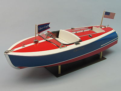 Dumas 24 16 Chris-Craft Painted Racer Boat Kit