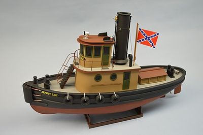 Dumas Jenny Lee Tug Kit 24 RC Wooden Scale Powered Boat Kit #1268