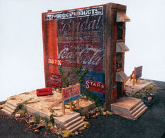 Downtown-Deco The Worst Building in Town Kit HO Scale Model Railroad Building #1060