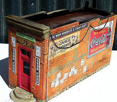Downtown-Deco Chop Suey Take Out Cast-Hydrocal Kit HO Scale Model Railroad Building #1064