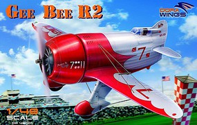 Downtown-Deco Gee Bee R2 Super Sportster Aircraft Plastic Model Airplane Kit 1/48 Scale #48001