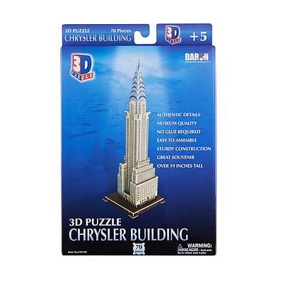 Daron Chrysler Building 3D 70pcs 3D Jigsaw Puzzle #075h