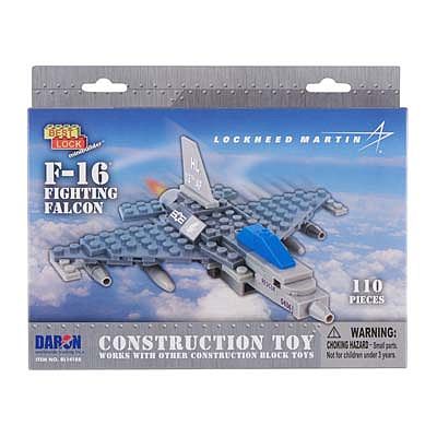 Daron F-16 Fighting Falcon 110pcs Building Block Set #14188