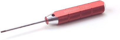 Dyna Machined Hex Driver, Red- 2.0mm