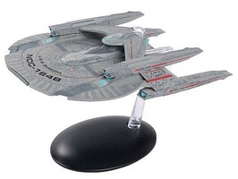 Eaglemoss Star Trek USS Europa NCC-1648 & Magazine Plastic Model Spacecraft #98528