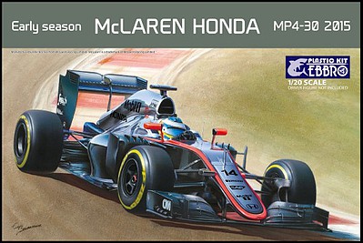 Ebbro 1/20 2015 McLaren Honda MP4-30 F1 Early Season Race Car