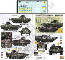 Echelon Ukrainian AFVs Ukraine-Russia Crisis Pt.3 Plastic Model Military Decal 1/35 Scale #356195
