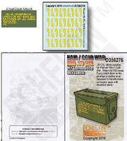 Echelon 1/35 NAM/Cold War Era .50Cal M2 Ammo Box Labels