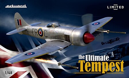 Eduard-Models Tempest Mk II British Fighter (Ltd Edition) Plastic Model Airplane Kit 1/48 Scale #11164