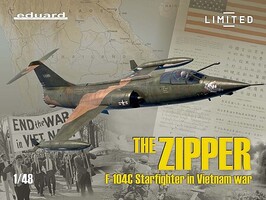 Eduard-Models 1/48 The Zipper- F104C Starfighter US Jet Fighter (Ltd Edition Plastic Kit)