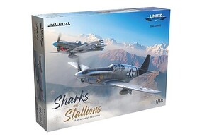 Eduard-Models 1/48 Eduard Sharks & Stallions (DUAL) P-40 / P-51 Plastic Model Kit - PREORDER