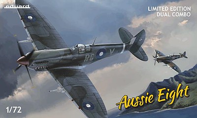Eduard-Models Aussie Eight Aircraft Dual Combo Plastic Model Airplane Kit 1/72 Scale #2119