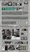 Eduard-Models F14A Interior for TAM (Tamiya) Plastic Model Aircraft Accessory 1/32 Scale #32529