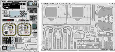 Eduard-Models Lynx Mk 88 Interior Details Plastic Model Aircraft Accessory 1/32 Scale #32761