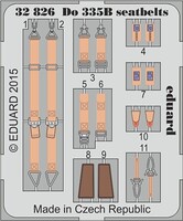 Eduard-Models Do335B Aircraft Seatbelts for HKM